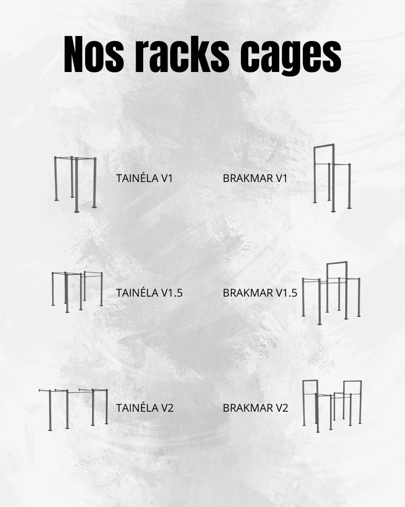 Rack de musculation cage - Brakmar V1.5