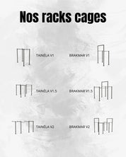 Rack de musculation cage - Brakmar V1.5